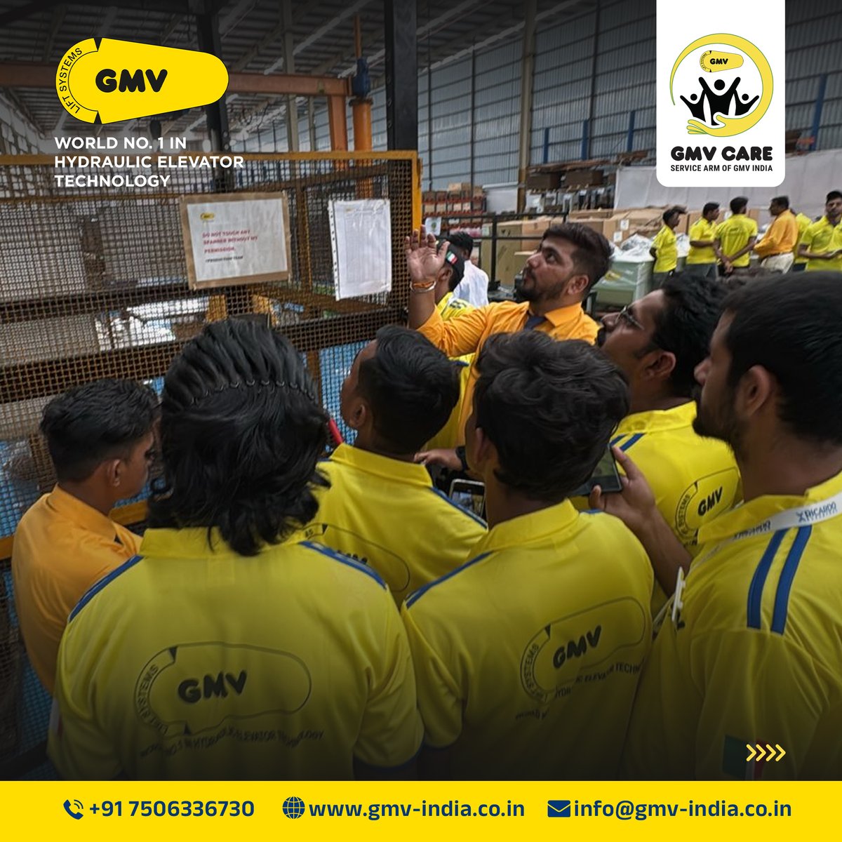 gmvindia's tweet photo. GMV India Technical Training 2024 Highlights 🚀 

On 18th and 19th October 2024, GMV Academy hosted a highly successful technical training program at the GMV India plant

Swipe through to see how we covered everything from GMV product maintenance to installation techniques🔧 https://t.co/zT9LxdBYCm