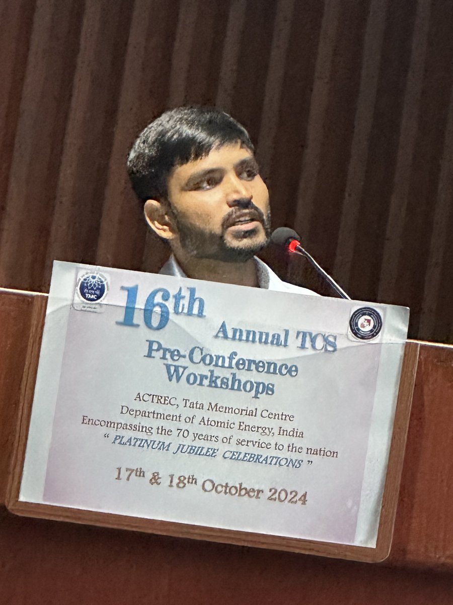 DrAnilHandoo's tweet image. ⁦@CytometryIndia⁩ Dr Susheel from ⁦@bhupro⁩ presenting the awarded best published paper- basic science category @TCS ANNUAL CONFERENCE 2024. Amazing work being done countrywide on flow cytometry #learning #FLOWTCS2024