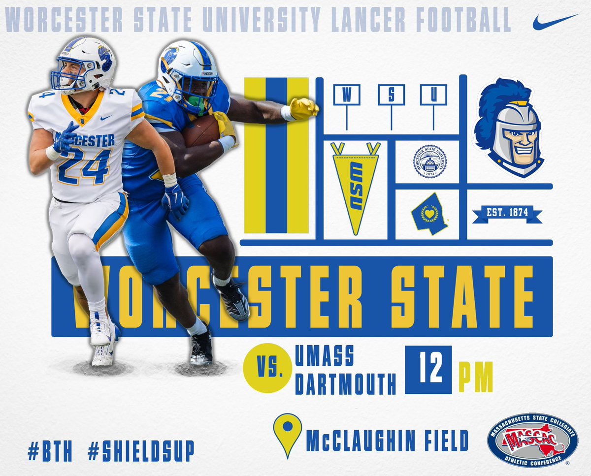 Coach_MPrice's tweet photo. Let’s have a day! 

@WSU_LancerFB  🏈🛡️🔨
#BTH #ShieldsUp #Lancers #Gameday https://t.co/WSu43p1AWu