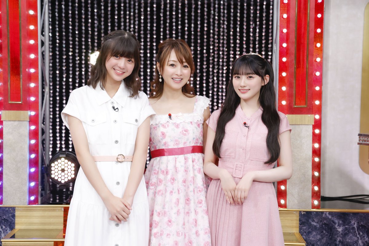 nogista_ntv's tweet photo. 次回の超 #乃木坂スター誕生 は
アイドルSP💫

#渡辺美奈代 と川﨑桜&amp;冨里奈央がご本人と「PINKのCHAO」コラボ💗

井上和・一ノ瀬美空・小川彩・奥田いろは・菅原咲月「わがまま 気のまま 愛のジョーク」に挑戦🥀

池田瑛紗が松田聖子「ピンクのモーツァルト」キュートに熱唱🎀

#乃木坂46 #オズワルド https://t.co/6JMBS2n8Fl