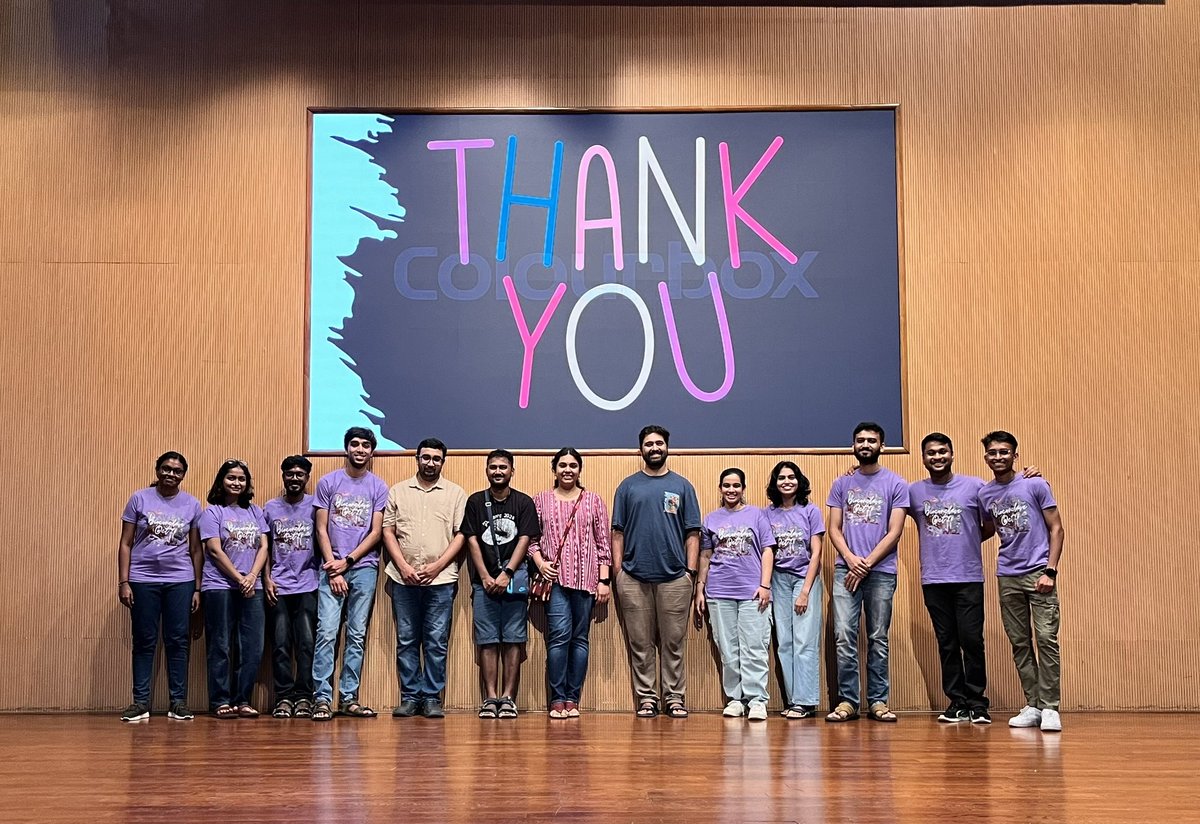 The Bioconclave Team with their able leader Nishad. Wonderful two days and a brilliant after party to close the conclave. 🥂