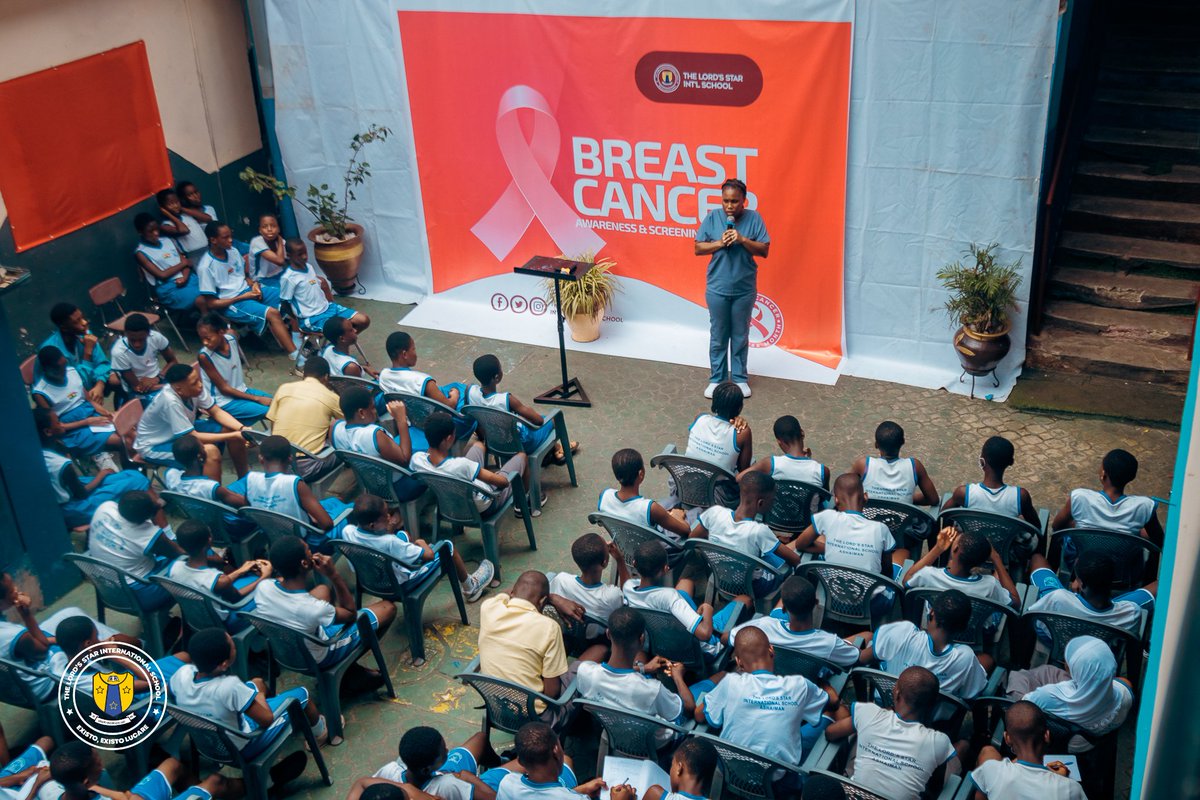 lord_school's tweet photo. LOSIS health team leads breast cancer screening exercises! Special thanks to our partners #BreastCancerAwareness #GlobalCitizenship #CoporateSocialResponsibility https://t.co/McKT955khH
