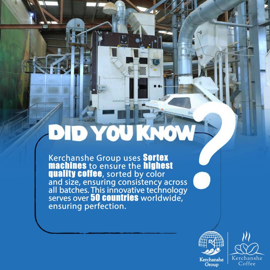 Did You Know?

Kerchanshe Coffee uses Sortex machines to ensure only the highest-quality beans make it to your cup!  We export premium coffee to 50+ countries globally!

#Kerchanshegroup #KerchansheCoffee #DidYouKnow #SortexTechnology #Innovation