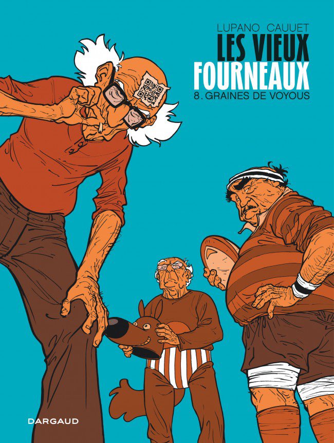 StephaneAznar's tweet photo. Le plus grand trio de la BD contemporaine, à la vivacité aussi grande que l’âge de leurs artères, revient en grande pompe chez @dargaud avec un tome 8 excellentissime…
La plume imparable de @willupano 💫, le dessin au top de #paulcauuet✨- les VIEUX FOURNEAUX déboulent le 8/11 https://t.co/w9sx1LbhjW