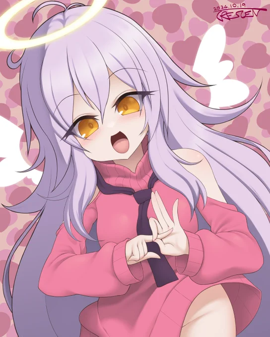 skebリクエストでディアちゃんを描かせて頂きました!!(リプに続く