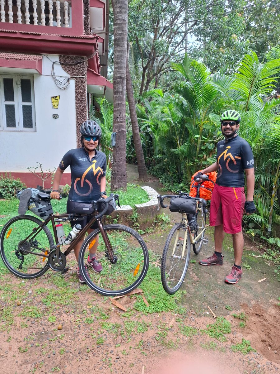 cyclingmonksIN's tweet photo. West Coast Quest: Day 1: Goa to Karwar. We rode 100 km along the Western Coast of India, as we make our way to Kanyakumari!

#CyclingMonks https://t.co/U3o3ro4Enz