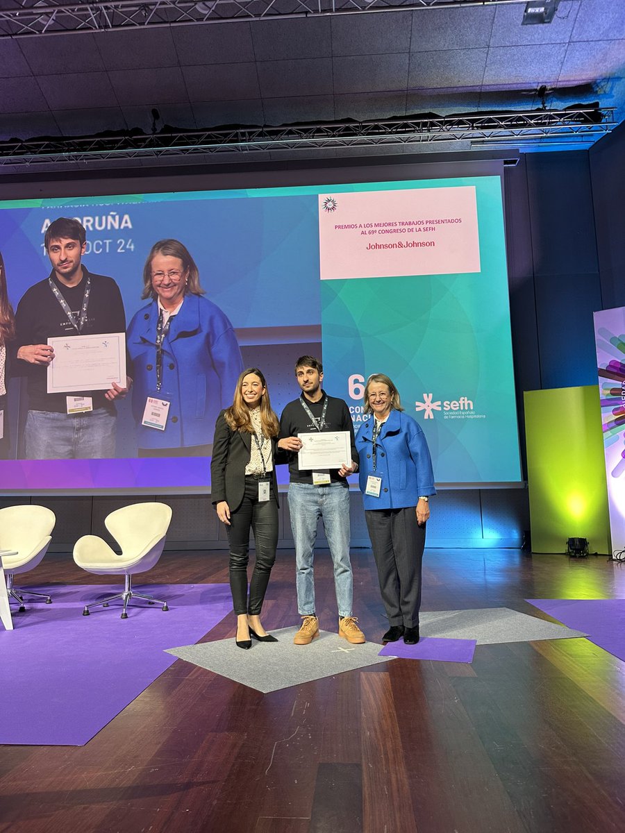 sefhcongreso's tweet photo. 🏆Premio Mejor Perla #sefh24 con patrocinio @JNJInnovMedES 
 
Transformando la farmacocinética con R y ChatGPT: acceso simplificado a modelos poblacionales para una mejor medicina personalizada
 
 🏥Hospital U. Salamanca https://t.co/Dms2cZZ63h