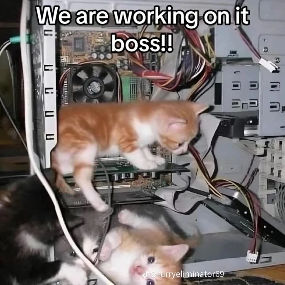Tech support is on the case!