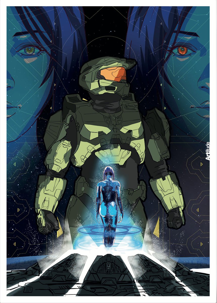 Quoi de neuf ? Voici mon nouveau poster spécial <a href="/ParisGamesWeek/">Paris Games Week</a> avec <a href="/realarttitude/">ARTtitude</a> rendez-vous dès mardi soir hall 2.2 pour découvrir la collection d’affiches spéciale avec des artistes sur place. #ParisGamesWeek #halo #xbox #arttitude #asrothdesign #XboxPGW