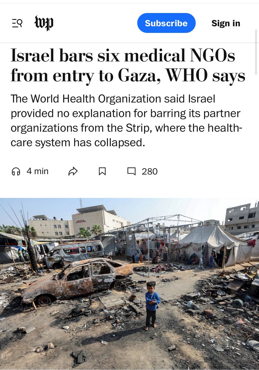uché blackstock, md (@uche_blackstock) on Twitter photo This cannot stand. Six medical organizations that have been providing vital care, including <a href="/FajrScientific_/">FAJR Scientific</a> , to Palestinians are no longer allowed into Gaza now and Israel has given no explanation. Health care is a basic human right. These are human rights violations. This cannot stand. Six medical organizations that have been providing vital care, including <a href="/FajrScientific_/">FAJR Scientific</a> , to Palestinians are no longer allowed into Gaza now and Israel has given no explanation. Health care is a basic human right. These are human rights violations.