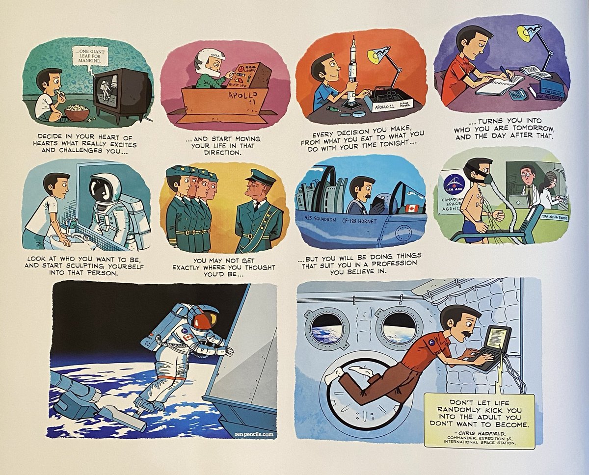 Chris Hadfield (@cmdr_hadfield) on Twitter photo I love this poster from <a href="/zenpencils/">Gavin Aung Than</a> - it’s a quote from a <a href="/Reddit/">Reddit, Inc.</a> AMA I did while I was in space. I love this poster from <a href="/zenpencils/">Gavin Aung Than</a> - it’s a quote from a <a href="/Reddit/">Reddit, Inc.</a> AMA I did while I was in space.