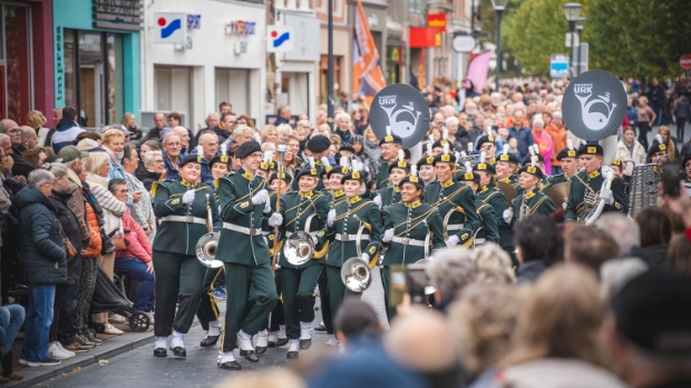 Showband Urk geniet net zo goed als het publiek van fantastisch optreden in Leeuwarden -  heturkerland.nl/l/46973