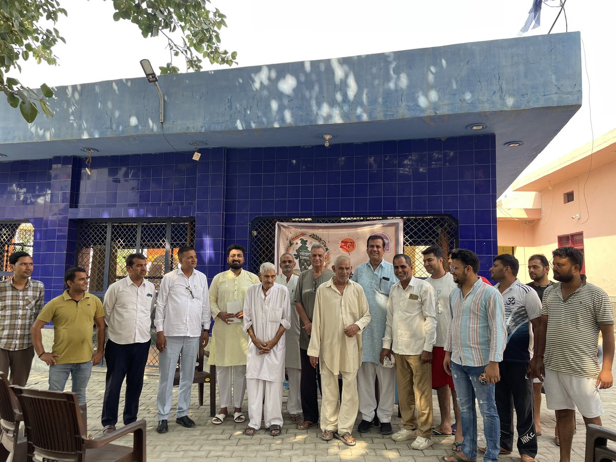 DigvijayHoPE's tweet photo. https://t.co/pjCBSn8o8v Successfully completed the 7th chapter of Prathmik Baithak of #BharatiyaKrishiSamvad in Badi village, Sonepat, Haryana.
Grateful to the farmers and local leaders for their insightful discussions on advancing agriculture and rural development. Together, we grow stronger! 
#BharatiyaKrishiSamvad 

@poonam_mahajan @dr_satyapal @ChouhanShivraj @shivprakashbjp @blsanthosh @JitinPrasada @AmitShah @narendramodi @kumarnandaj @PMOIndia @DrMohanBhagwat @myogiadityanath @MenonArvindBJP @RSSorg