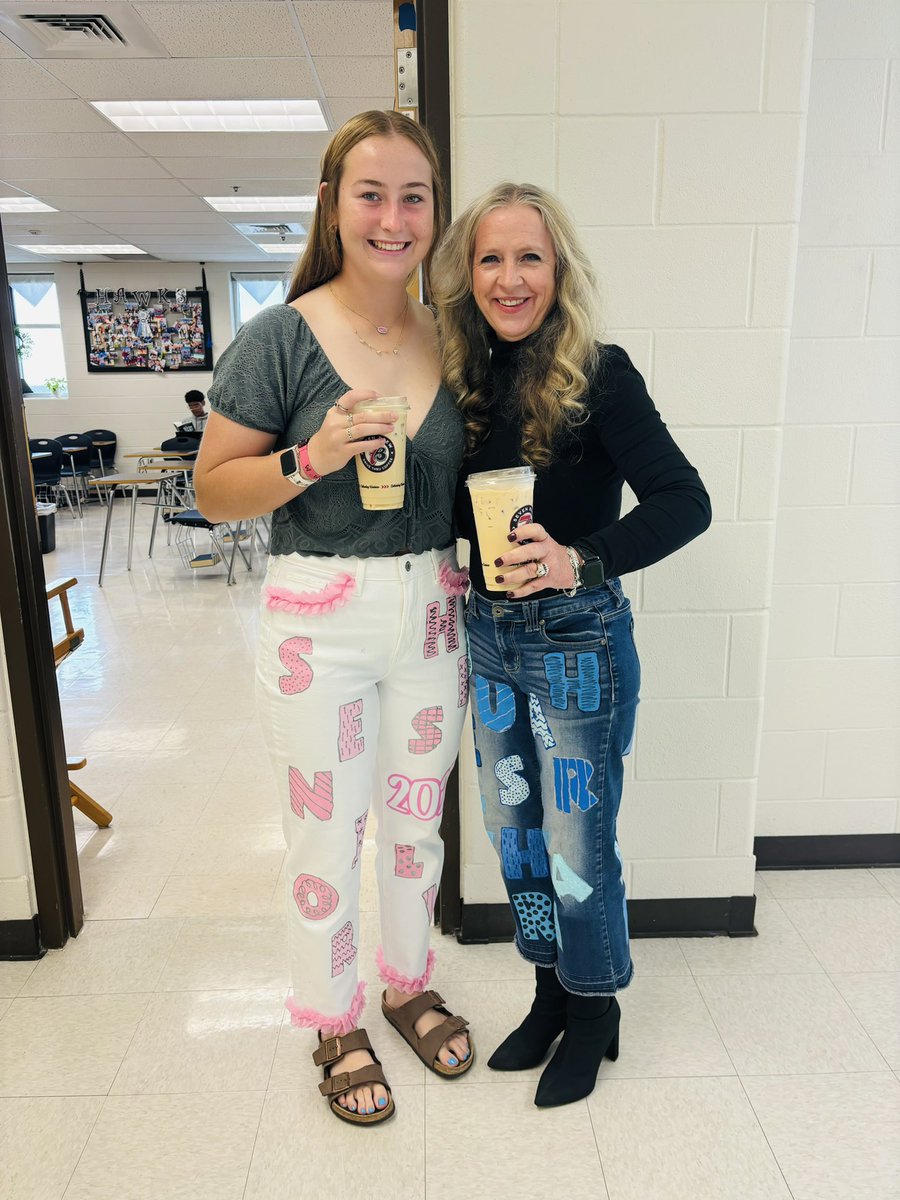 KJBuescher's tweet photo. HAPPY last @NISDHarlan Hawk HOCO to a FABULOUS former freshman, EVERY time I wear my HOCO jeans I’ll be thinking of @lauren_vallery. #SeniorSeasonEra #StudentsAreEverything https://t.co/IlrnkZGaig