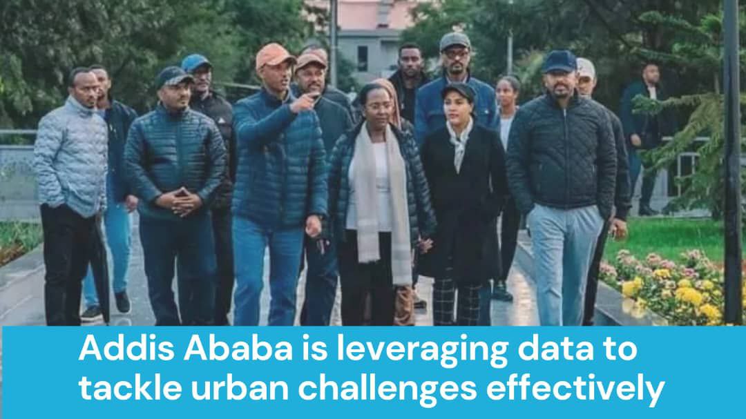 41Selina's tweet photo. Addis Ababa is leveraging data to tackle urban challenges effectively. #SmartAddisAbaba https://t.co/37Uj2TojTo