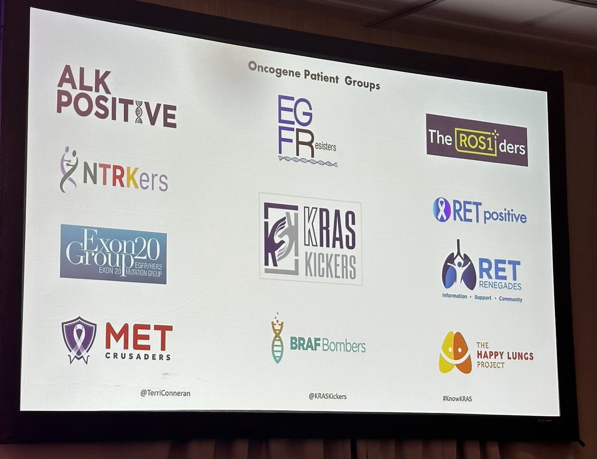 NaglaAKarimMD's tweet photo. Empower Patients is the message from ⁦@TerriConneran⁩ #KRASKickers #DCLung24 ⁦@StephenVLiu⁩ #PrecisionOncology https://t.co/8pYMDmyBkY