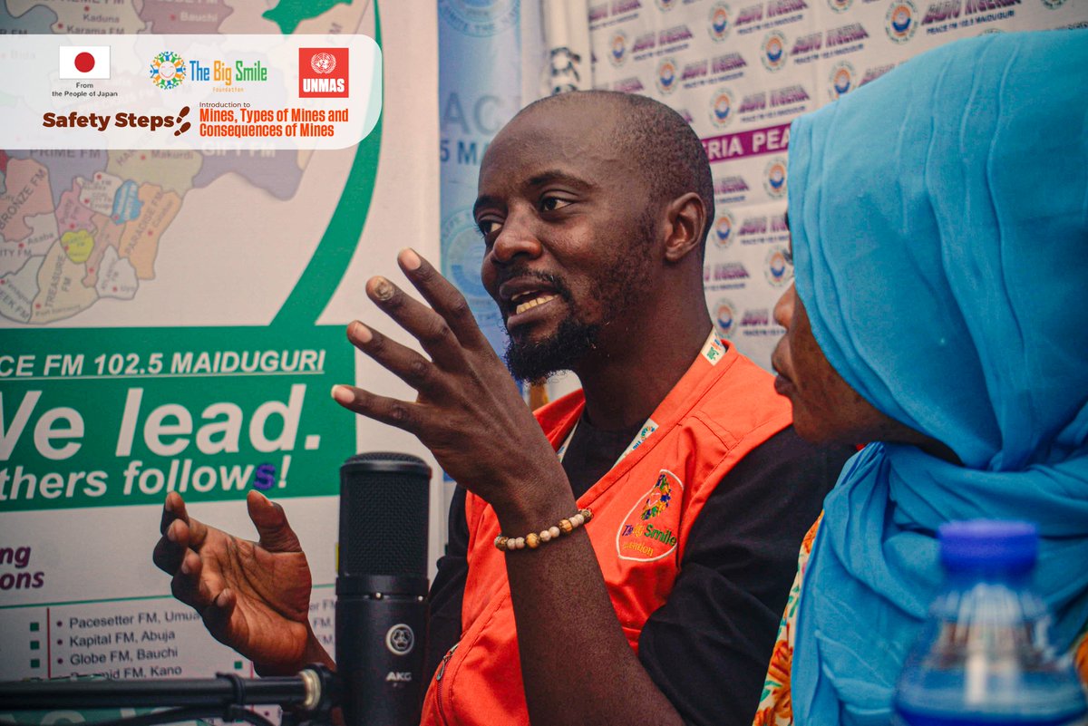 On today’s episode of "Safety Steps", we focused on raising awareness about the dangers of mines, their types, and the devastating consequences they have on lives and communities.
<a href="/UNMAS/">United Nations Mine Action Service (UNMAS)</a> <a href="/UN/">United Nations</a> <a href="/UNICEF/">UNICEF</a>