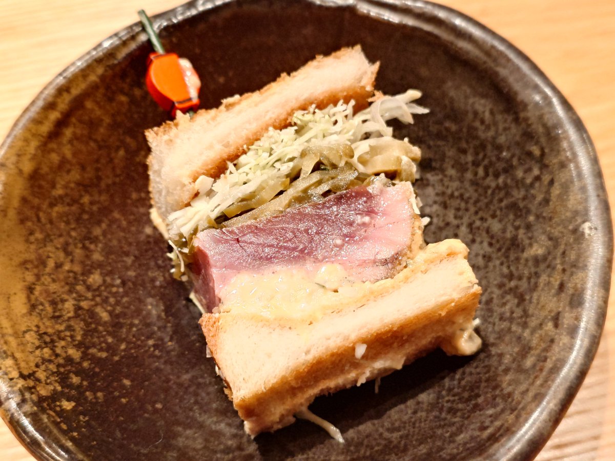 flying_drunkard's tweet image. ・銀杏と万願寺の牛ご飯
・カツオカツサンド
・梅つけ麺
・とだカレー

↓続く
#虎ノ門とだか #食堂とだか #飯テロ #X晩酌部 #虎ノ門