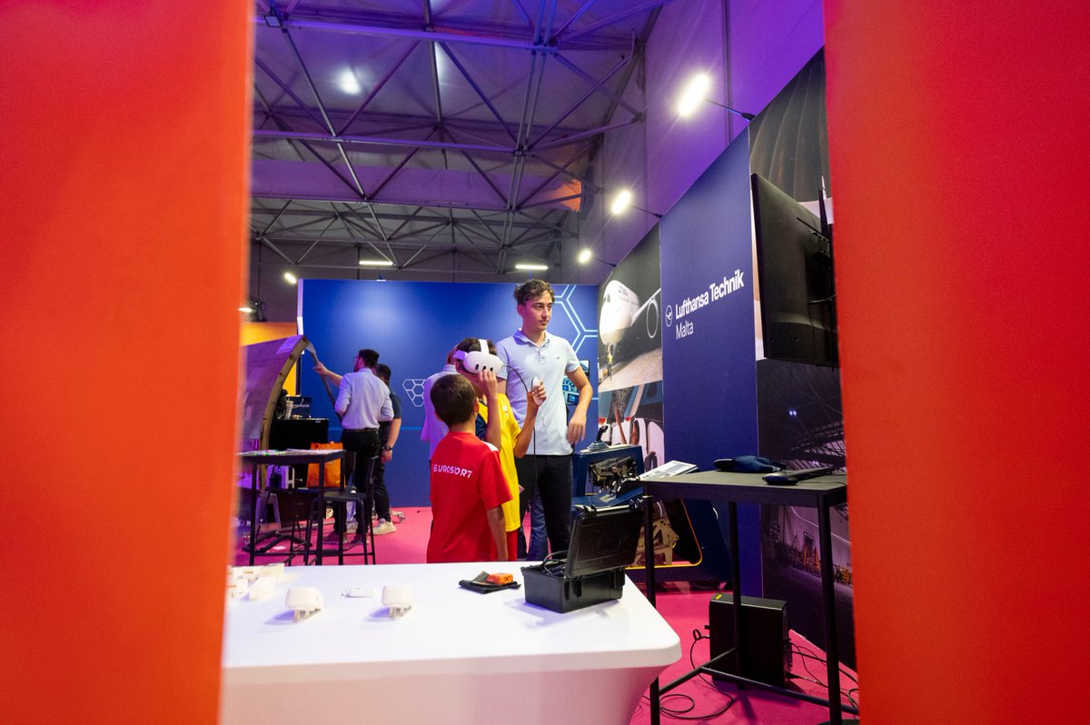 techxpoeu's tweet image. Join us for our final day at TechXpo 2024, explore the latest tech innovations and enjoy the exciting activities. There's something for everyone❗

Visit us at MFCC, Ta' Qali, until 5pm today ⏰

#innovationmonth #towards2050