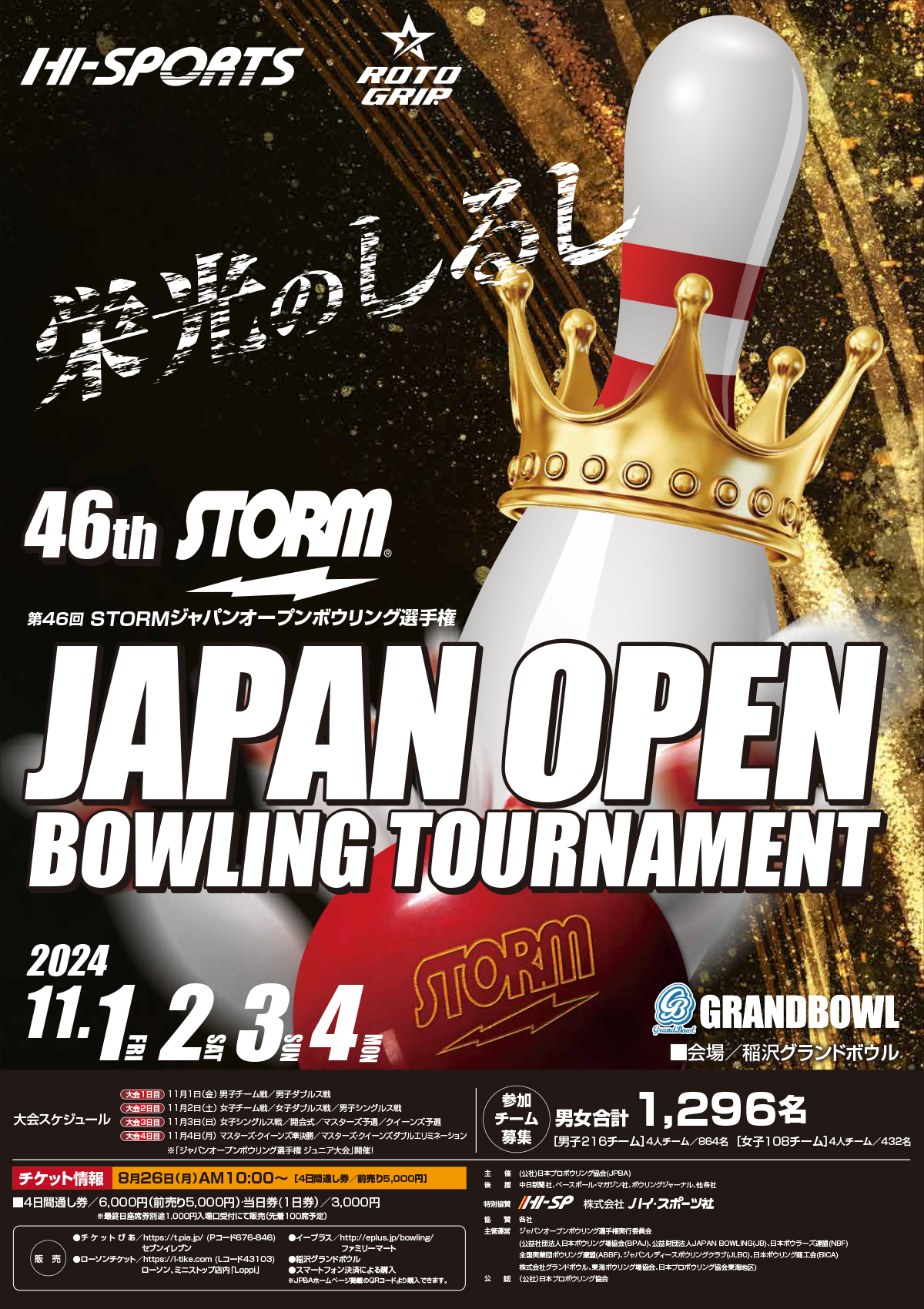 日本女子オープン3日間通し券