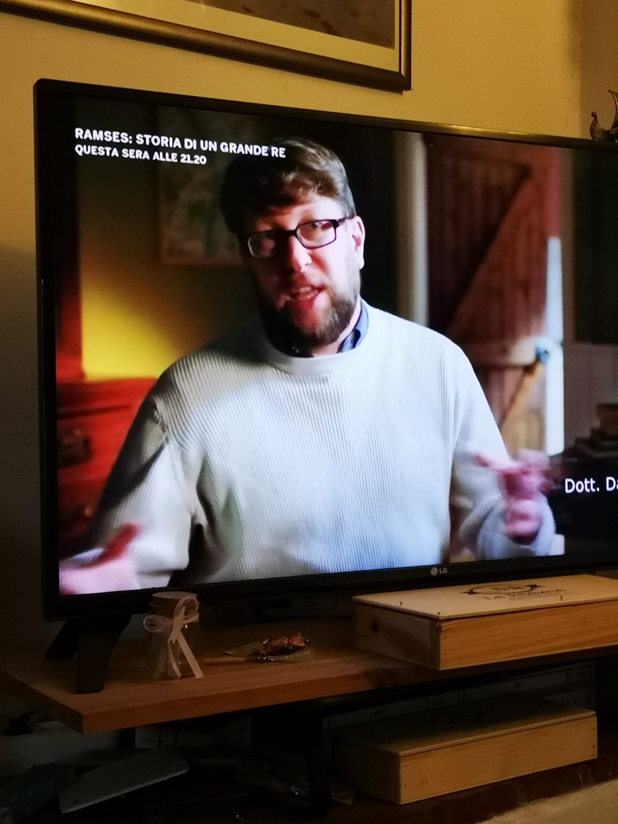 Ha! Darren on the Italian TV