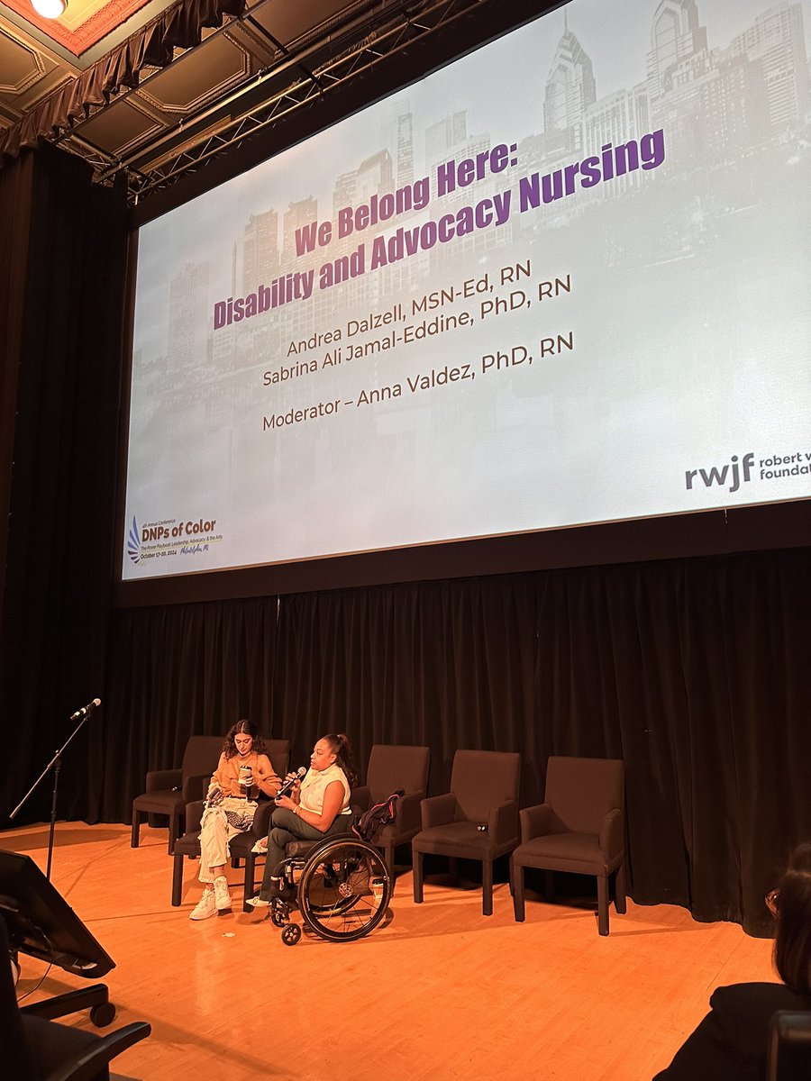 “Disability is not an impossibility” …how do we as healthcare providers show up for those with a disability? Innovation is a collective effort. We need to create spaces to allow people to show up as their true selves. #DOCsPhilly2024 <a href="/DNPsofColor/">DNPs of Color</a> #ADA #nurses #healthcare