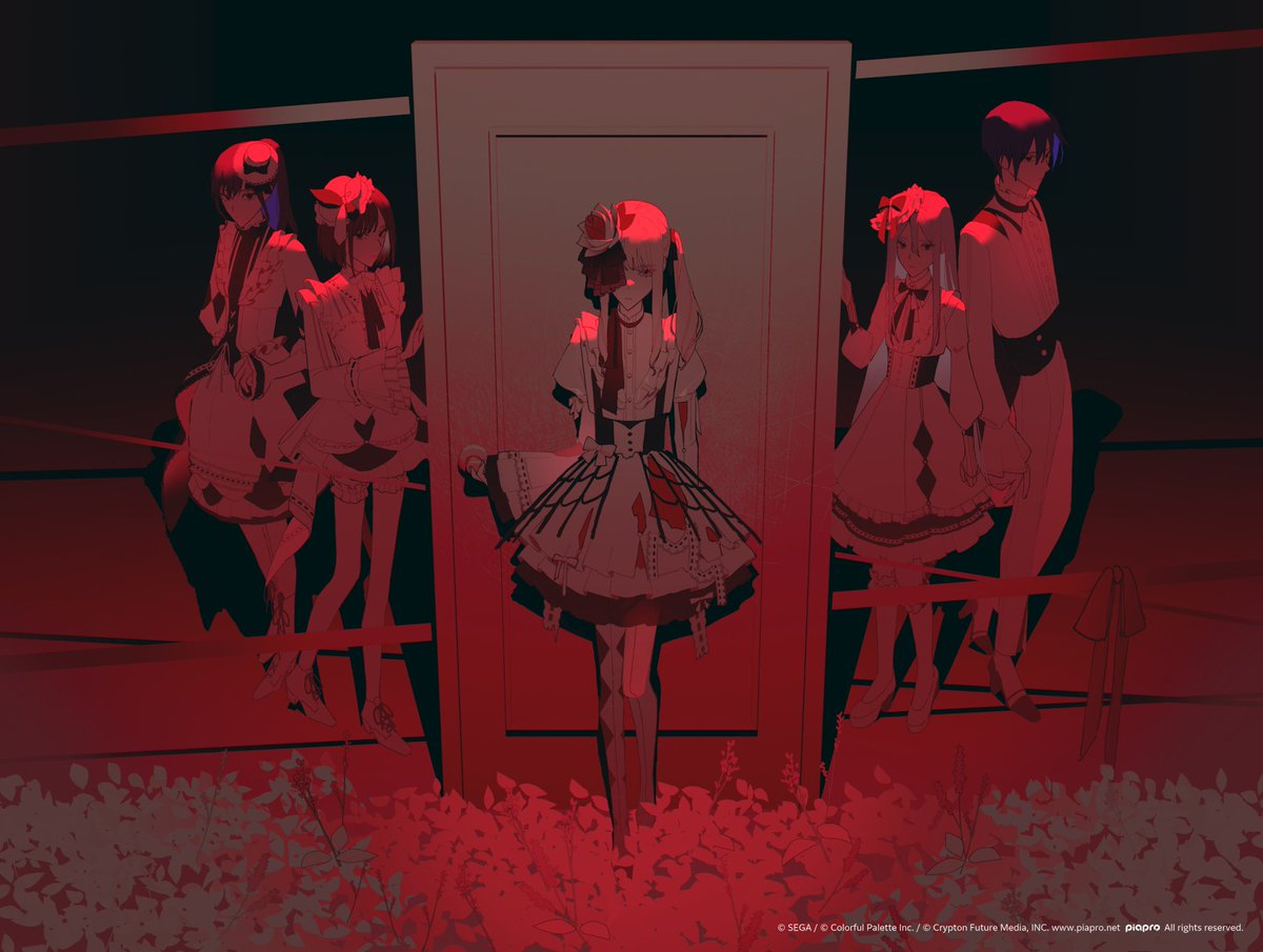 25時、ナイトコードで。× KAITO 『化けの花』2DMVイラストを担当させて