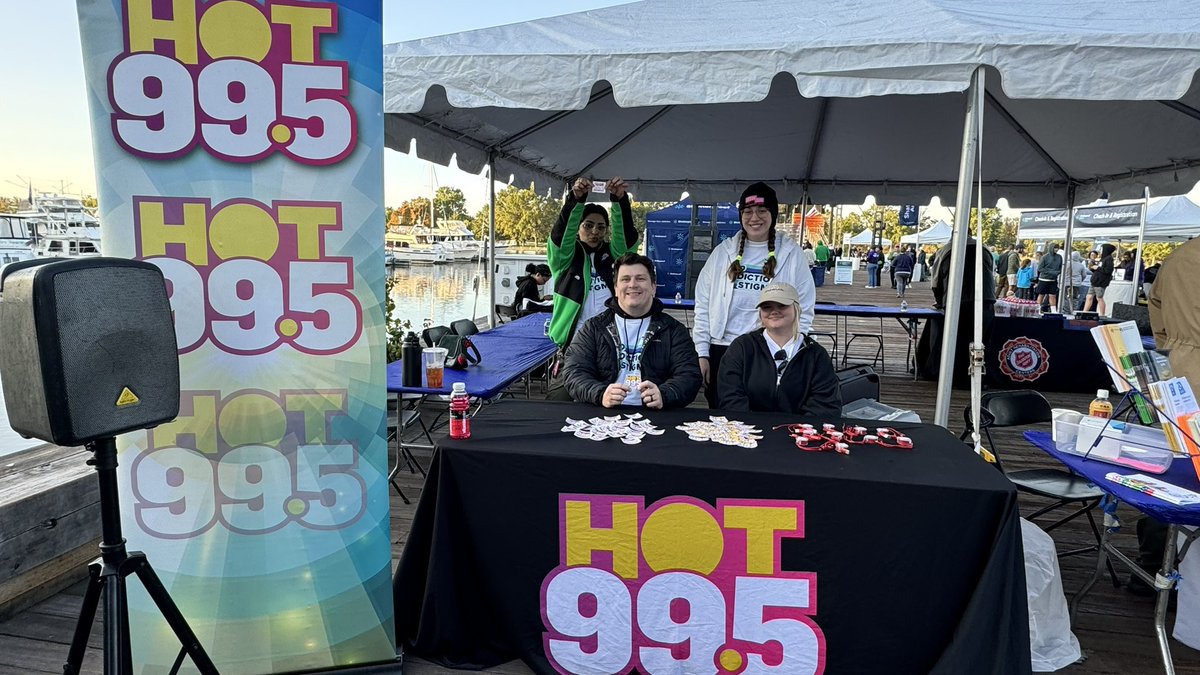 hot995's tweet photo. Come join us today to end the stigma for the @ShatterproofHQ walk at @TheWharfDC !

#shatterproof #endaddiction #HOT995 #iHeartRadio https://t.co/GkWCh0WHum