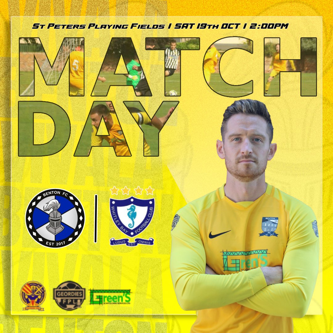 Benton_FC's tweet photo. Matchday 👇

Firsts
🆚 @TheBayReserves
🏆 Marsh Insurance Bill Gardner Cup
⏰ 13:30PM KO
🏟 St Peters Playing Fields

#VivaLaBenton https://t.co/awKUcAyMTQ