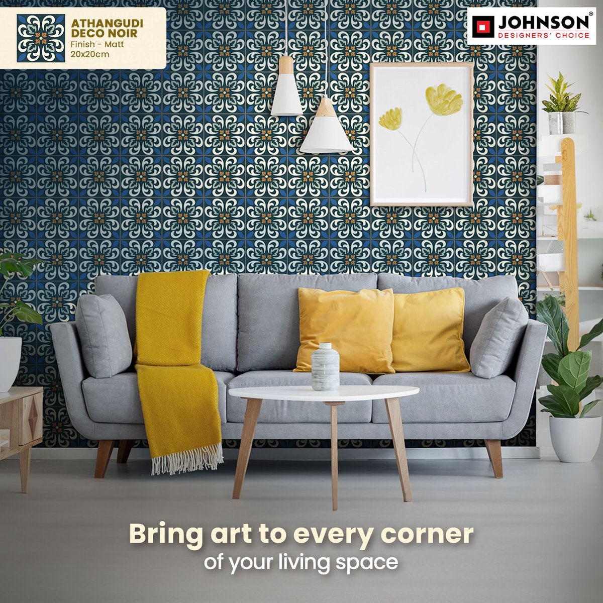 HRJohnsonIndia's tweet photo. Endura Athangudi Deco Noir, the perfect backdrop for life’s cozy moments. Explore the collection now.
Click to explore: https://t.co/Si2QnScKUn
#HRJohnsonIndia #CreatingDreamSpace #CeramicTileInstallation #FlooringTrends #WallTileInspiration #HomeRenovationTips #TileMaintenance #Architects #InteriorDesigner