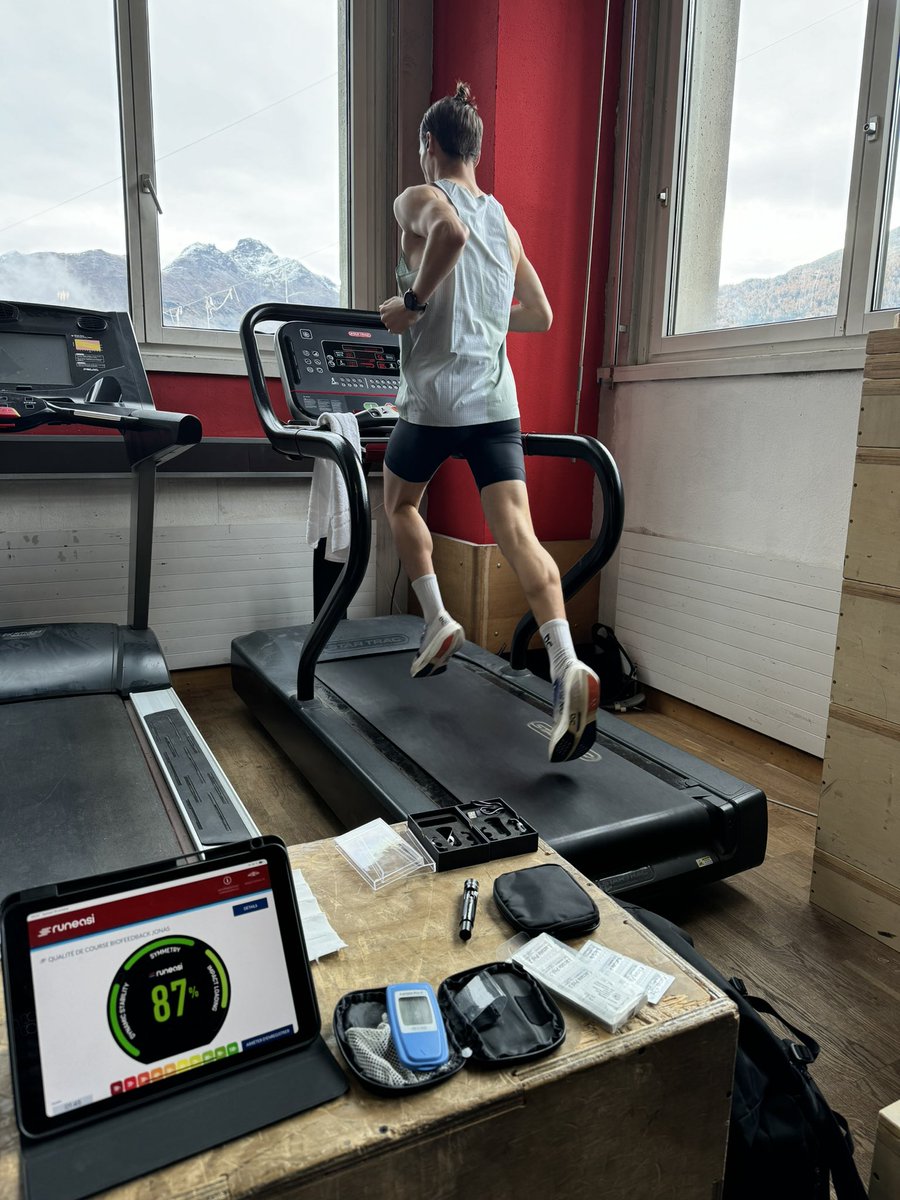 Testing Day in Saint-Moritz 🇨🇭📊

HR🫀| Lactate🩸| RPE 💭
⚖️ : <a href="/runeasi_ai/">Runeasi</a> 
👟 : <a href="/strydrunning/">Stryd | Run With Power</a>
