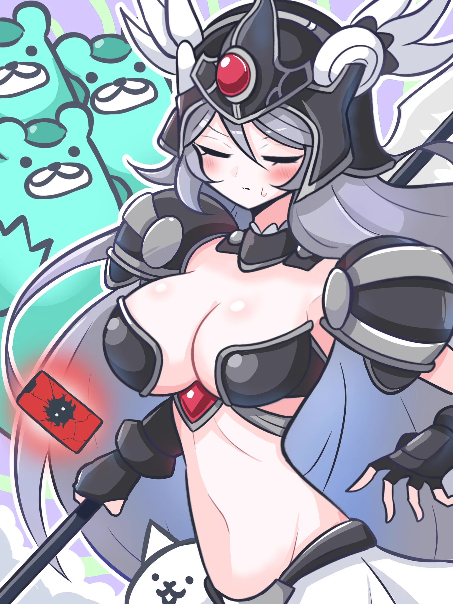こんぺぇ/にゃんこ攻略中 в X: «にゃんにゃにゃん👾 #にゃんこ大戦争» / X