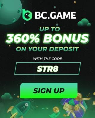 Now partnered with BC.GAME make sure you hit the link ( bit.ly/str8 ) and use code STR8 to get that 360% deposit bonus <a href="/bcgame/">BC.GAME</a> <a href="/kick/"></a>
