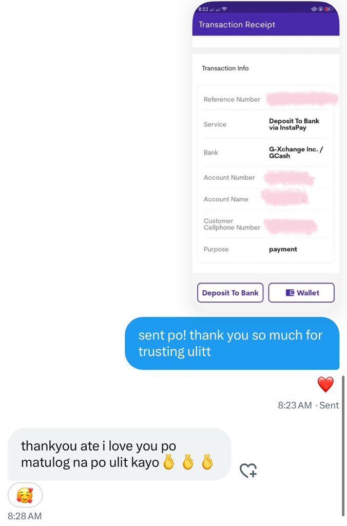 chi: spaylater to gcash trader tweet media