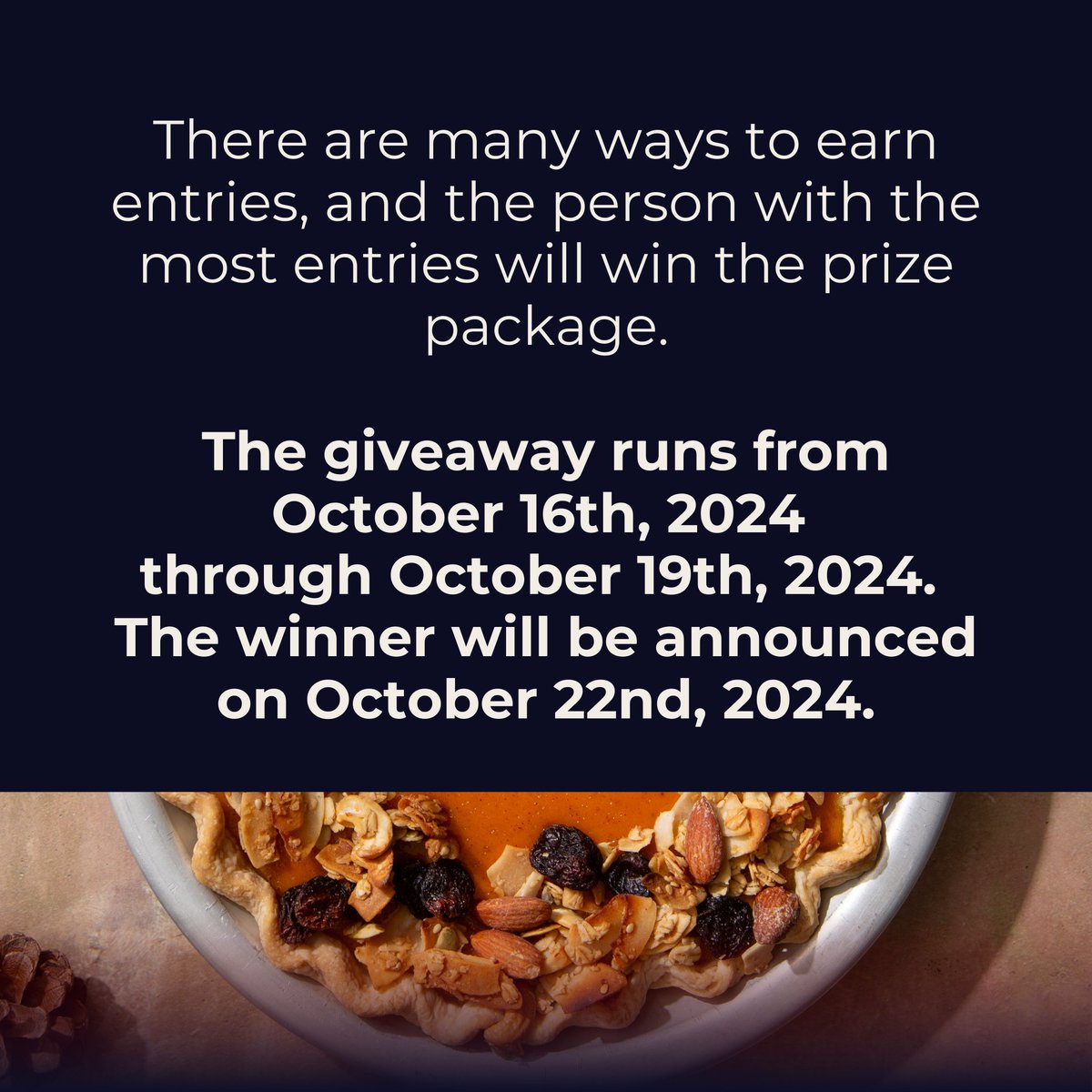 🕸️ Our October giveaway is scary good, but time is running out! 🕸️ 

Two delicious bags are up for grabs—10 oz each of our Original and Maple Spice granolas. 🍂😋

But beware—the Spooktacular Granola Giveaway won’t last forever. ⏳

🎃 Enter if you dare: social.backroadsgranola.com/tw-spooktacula…