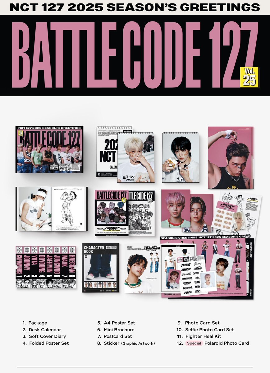 Sasyaathc's tweet photo. OPEN SHARING SEASON'S GREETINGS 2025 NCT DREAM &amp; NCT 127

🌱 Est bersih ina, 2kg
🌱 * Pair diakhir bila tidak full
📍 Jakarta
🚨 Close 21/10/24

#zonauang #Zonajajan #wts #wtb #opshar pc sg25 Haechan Mark Jaemin Renjun Jeno Chenle Jisung Johnny Yuta Doyoung Jaehyun Jungwoo no pob https://t.co/gLt85e5sX3