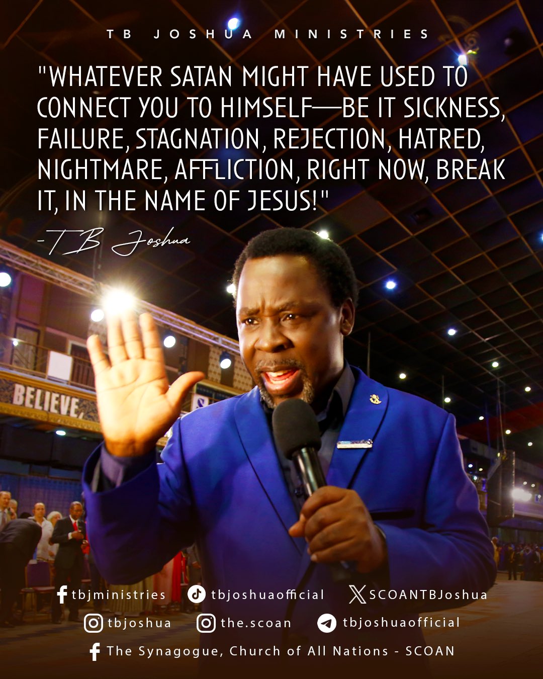 Tb Joshua Deliverance