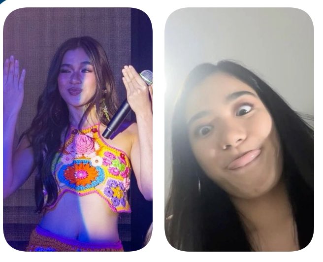jenniegirlsfine's tweet photo. the duality of aiah arceta https://t.co/frUzgblL7f