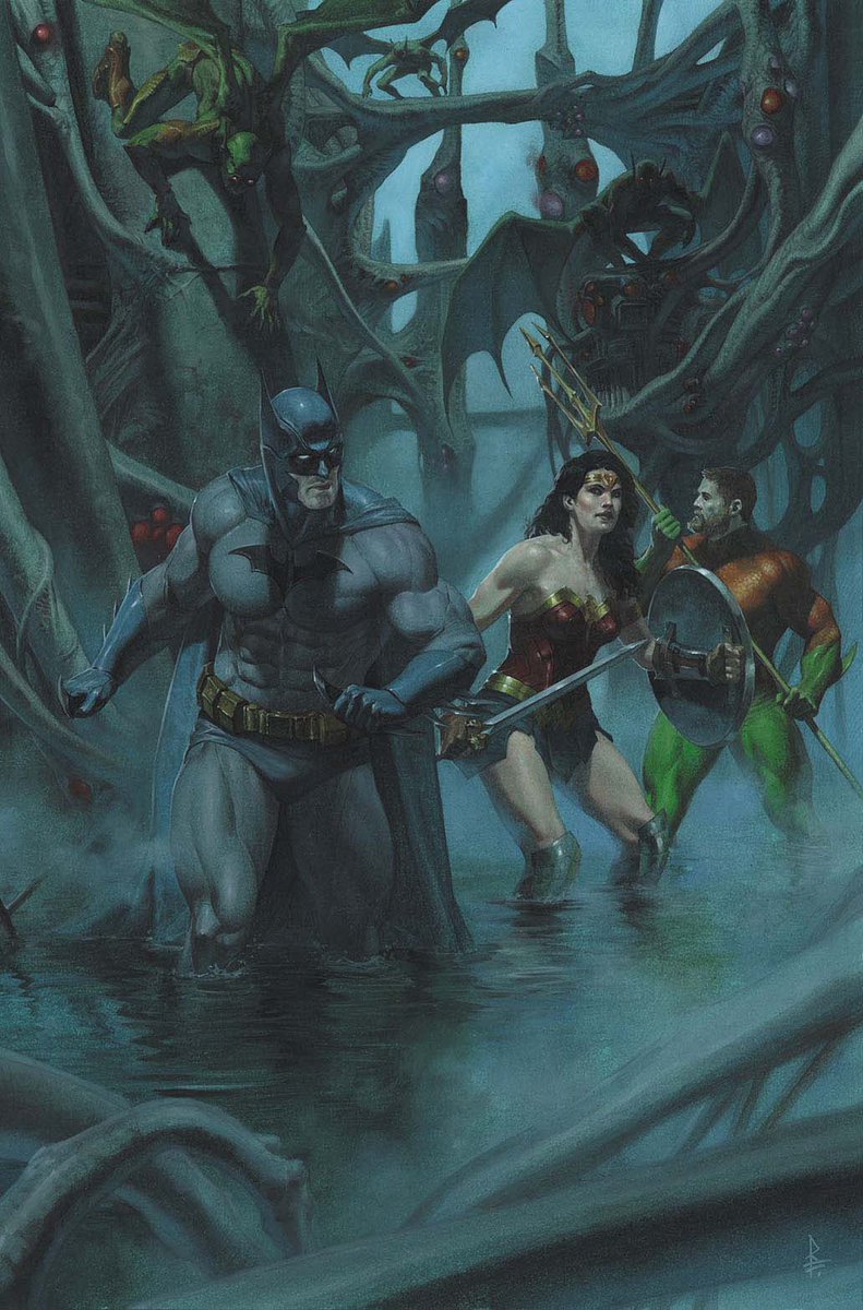 BATMAN. WONDER WOMAN. AQUAMAN
by Riccardo Federici