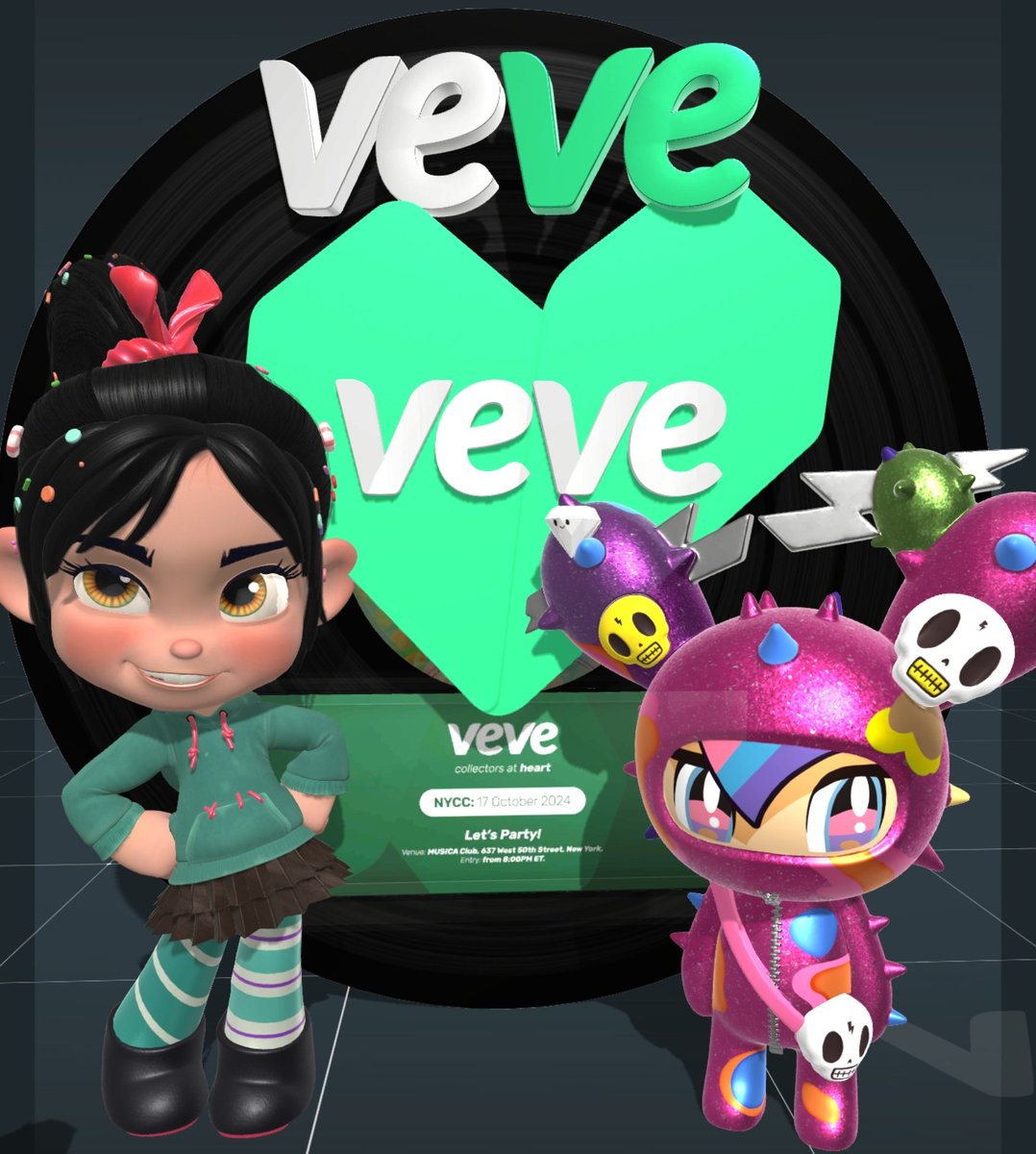 Day 19 of 31 Days of October #VeveHalloween Challenge by <a href="/claritzhalatina/">claritzha🩵🟦</a> 🎃🦇🕯️
😇😈 #vevefam