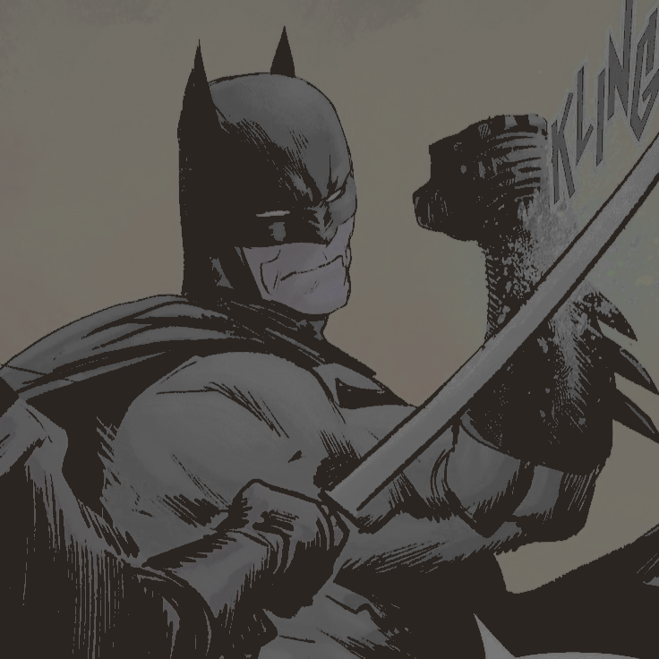 GOTHAMSGUARDlAN's tweet photo. ᅠ
ᅠ  “ Hhnn ... ” Taking a few steps back, he lifted his arm, grabbed her wrist, and threw her away while using his gauntlets to parry her strike.
ᅠ https://t.co/VW90zlHRf7