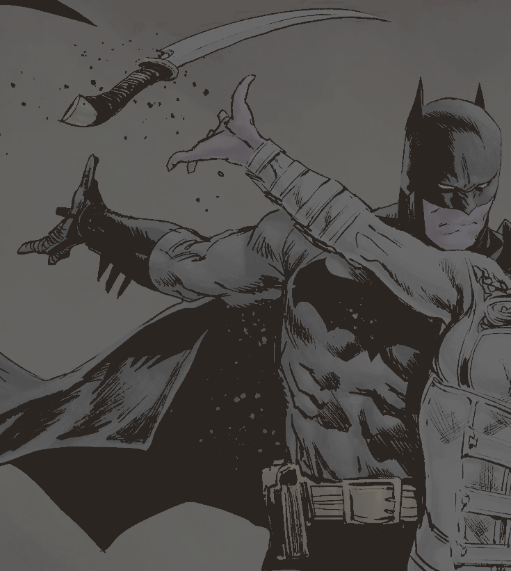 GOTHAMSGUARDlAN's tweet photo. ᅠ
ᅠ  “ Hhnn ... ” Taking a few steps back, he lifted his arm, grabbed her wrist, and threw her away while using his gauntlets to parry her strike.
ᅠ https://t.co/VW90zlHRf7