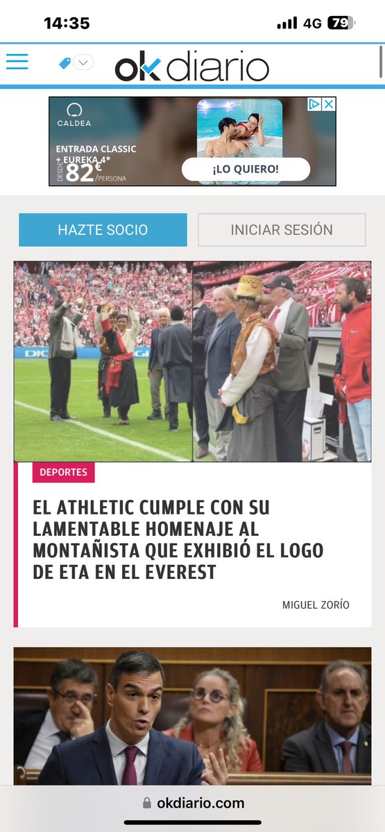 Afortunadamente algunos somos del <a href="/AthleticClub/">Athletic Club</a> , y no de la directiva de nuestro club que homenajea a individuos que su vida está consagrada a hacer apología de los terroristas etarras

Mi recuerdo y cariño desde San Mamés a todas las víctimas del terrorismo. Memoria y dignidad