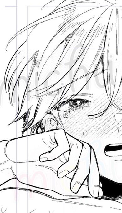 BL下絵OK頂けました♡やったー!
明日からBLのペン入れも頑張っていきますよ
#創作BL 