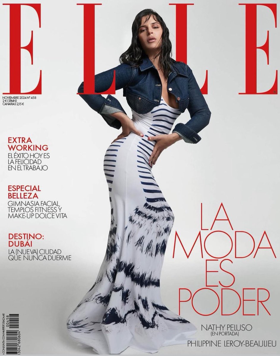 Nathy Peluso siendo portada de revista una vez mas💋