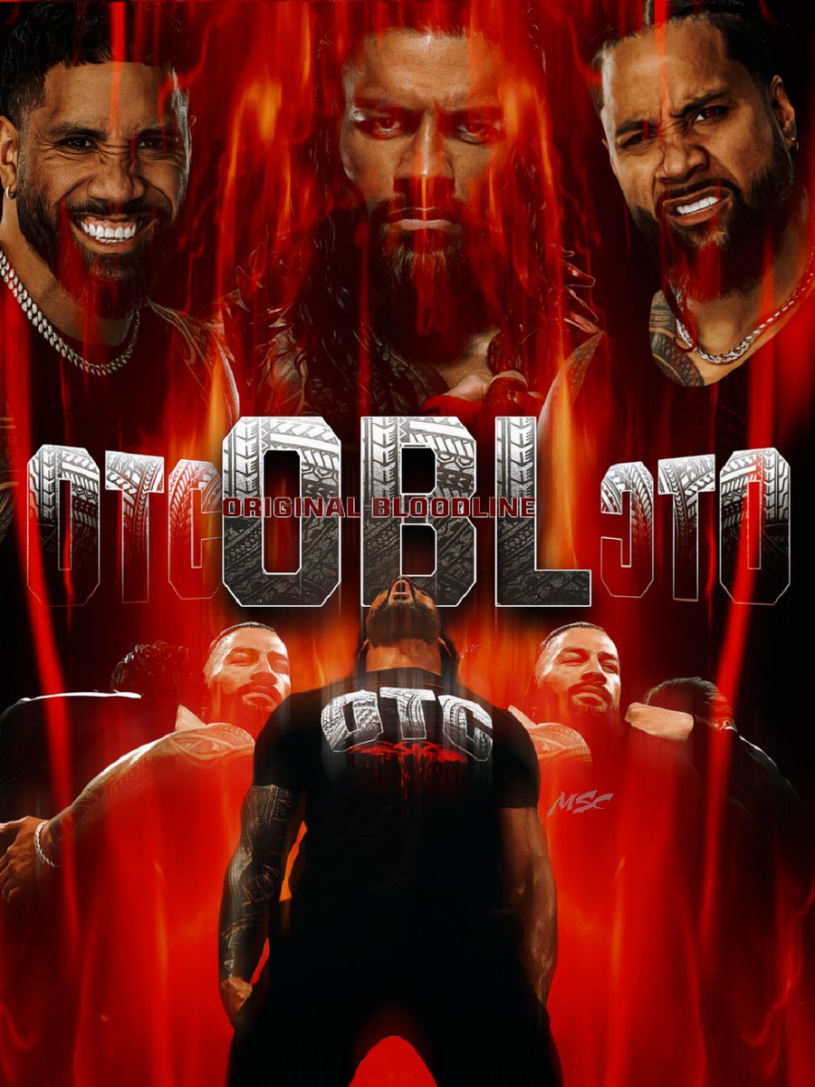 Original BloodLine 🩸
It's happening 🔥
<a href="/WWERomanReigns/">Roman Reigns</a> <a href="/WWEUsos/">The Usos</a>