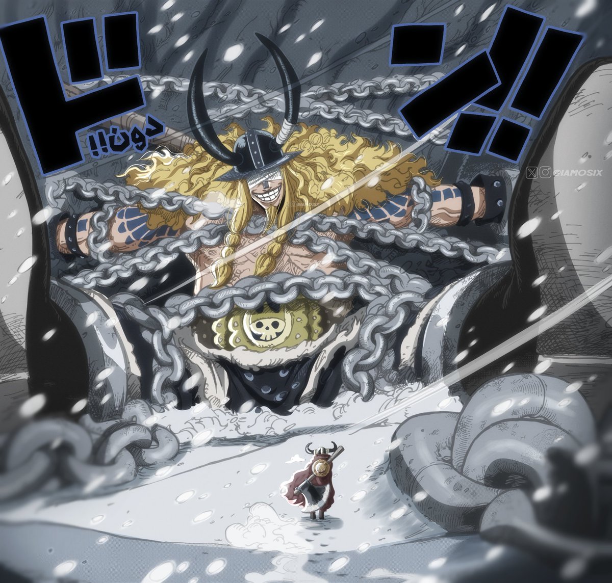 Markinhos_Vel's tweet photo. 1 - NIDHOGG

Meu primeiro palpite em relação a este fruto é de que se trata de Nighogg, uma serpente/dragão da mitologia nórdica que está relacionada ao conceito de morte e destruição.

Ela é conhecida por roer as raízes da Yggdrasil e Loki surge acorrentado na base desta árvore https://t.co/2DJLBXONyg