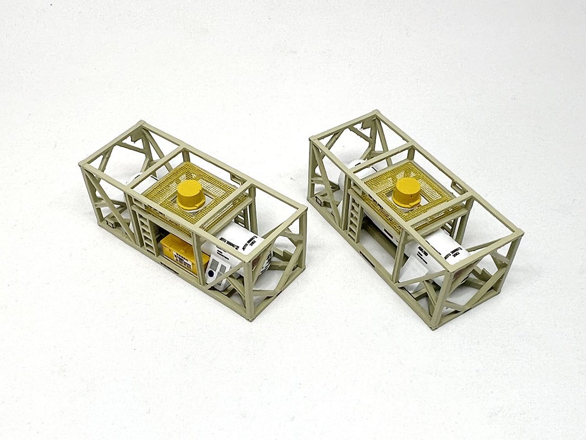 小さい方の20K2臭素コンテナ、リニューアル版出来ました。今回は