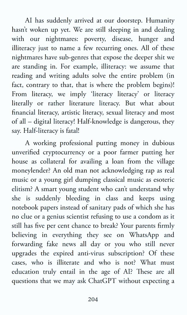 vikramgrawol's tweet photo. Here is an excerpt from my book 'Essays P.T.O'. You can get your copy at this link:
https://t.co/cPgBJvZSAu https://t.co/cnQfsi41Iy