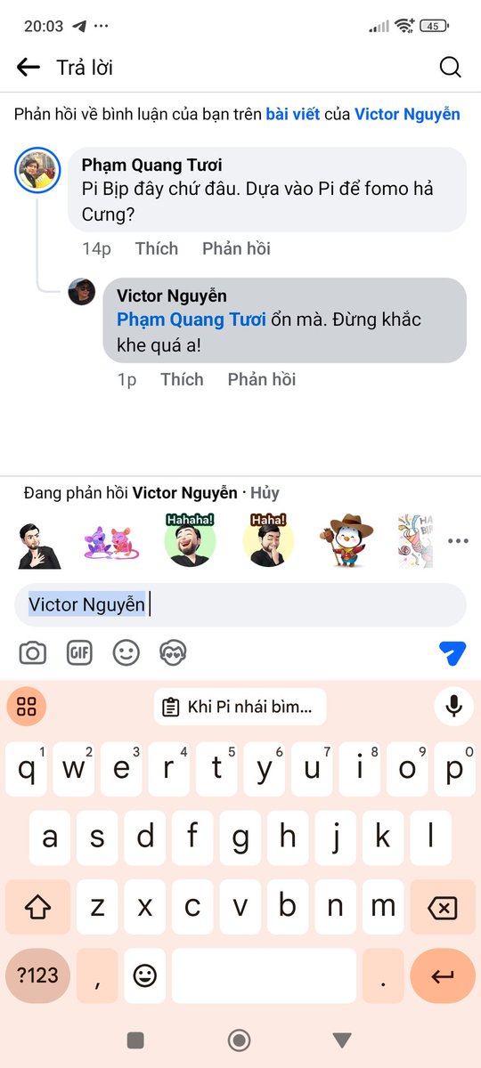 PhamQuangTuoi's tweet image. Vì Thằng này và một số Thiến Sĩ giấy ở VN mà biết bao Dân Việt Nam mất đi cơ hội từ Pi Network. Giờ nó quay xe thì cơ hội đang gần như khép lại. 
Thật tội nghiệp cho những ai nghe Thằng này và một số Thiến Sĩ giấy mà bỏ đi cơ hội trong cuộc đời.
Pi…